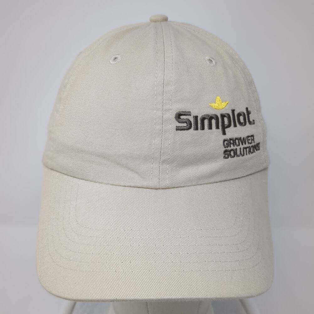 Simplot Grower Solutions Slideback Hat Beige One … - image 2